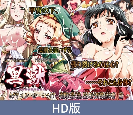 黒獣 ～気高き聖女は白濁に染まる～ カグヤ×ルー・ルー×マイア編 パッケージ画像