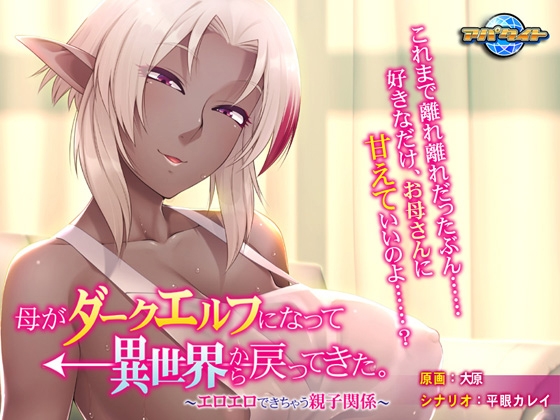 母がダークエルフになって異世界から戻ってきた。 パッケージ画像